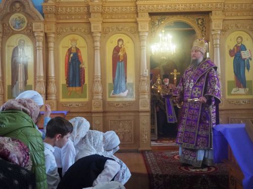 В Нурлате в день памяти преподобной Марии Египетской состоялась Божественная литургия
