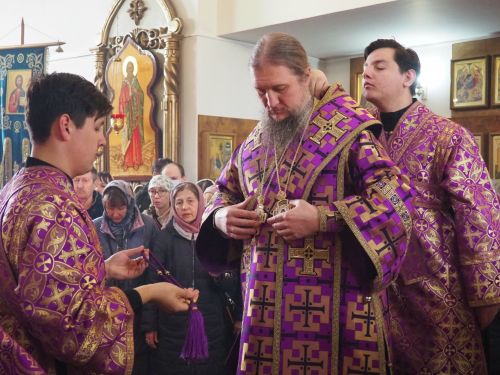 В Нурлате в день памяти преподобной Марии Египетской состоялась Божественная литургия