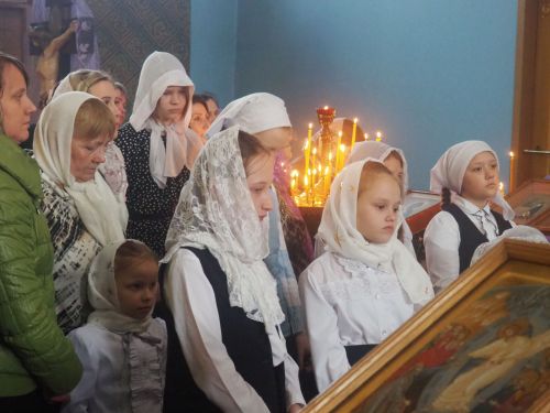 В Нурлате в день памяти преподобной Марии Египетской состоялась Божественная литургия