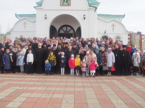 В Нурлате в день памяти преподобной Марии Египетской состоялась Божественная литургия