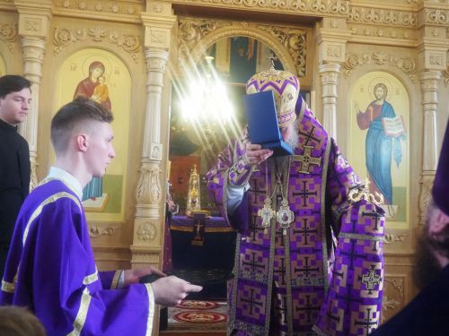 В Нурлате в день памяти преподобной Марии Египетской состоялась Божественная литургия