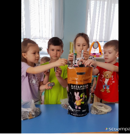 В Нурлатском детском саду «Теремок» прошла акция «Сдай батарейку – спаси планету»