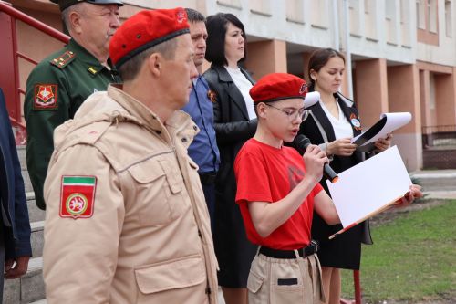 В Нурлате юнармейскому отряду присвоили имя погибшего на СВО земляка