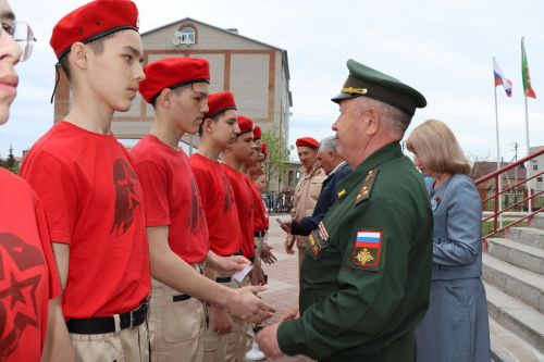 В Нурлате юнармейскому отряду присвоили имя погибшего на СВО земляка