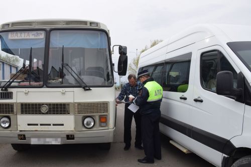 Автоинспекторы Нурлата провели рейдовое мероприятие «Автобус»