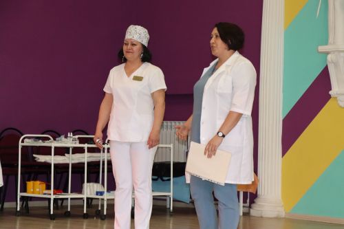 В Нурлате фельдшеры профессиональный праздник отмечают на сцене школы искусств