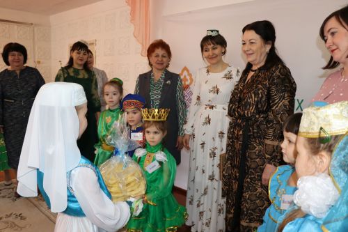 В детском саду «Сказка» города Нурлат прошел конкурс «Татар кызчыгы-2023»