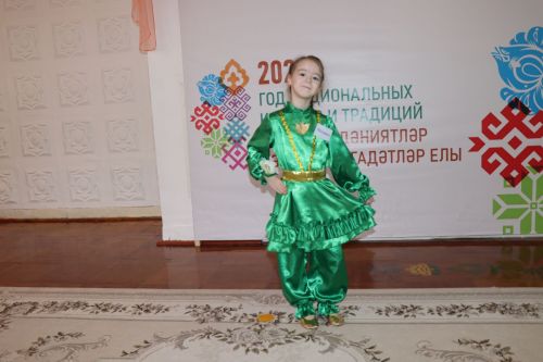 В детском саду «Сказка» города Нурлат прошел конкурс «Татар кызчыгы-2023»