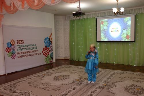 В детском саду «Сказка» города Нурлат прошел конкурс «Татар кызчыгы-2023»