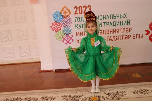 В детском саду «Сказка» города Нурлат прошел конкурс «Татар кызчыгы-2023»