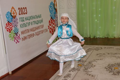 В детском саду «Сказка» города Нурлат прошел конкурс «Татар кызчыгы-2023»