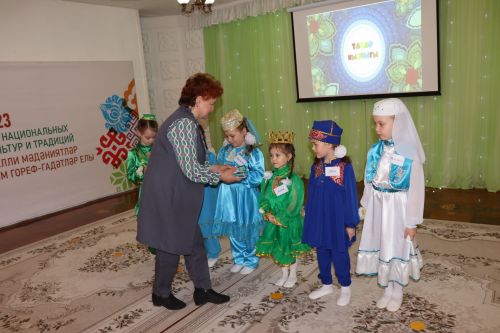 В детском саду «Сказка» города Нурлат прошел конкурс «Татар кызчыгы-2023»