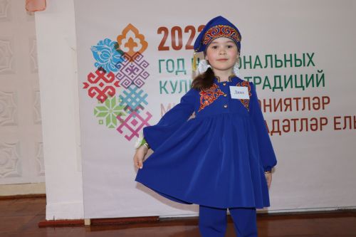 В детском саду «Сказка» города Нурлат прошел конкурс «Татар кызчыгы-2023»