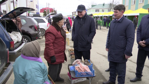 В Нурлате прошла первая весенняя сельскохозяйственная ярмарка