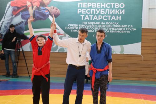 В Нурлате стартовало Первенство РТ по борьбе на поясах