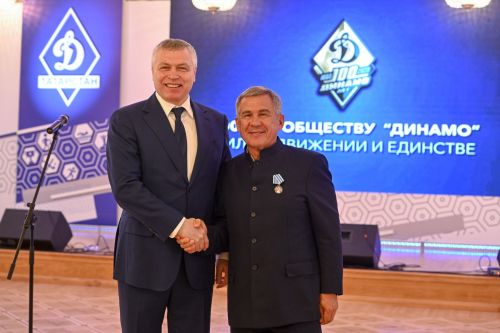 В Казанском Кремле праздновали 100-летие «Динамо»
