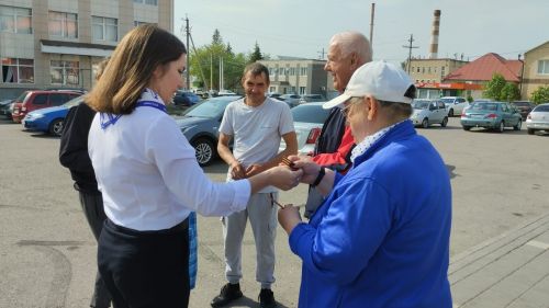 В Нурлате проходит акция «Георгиевская лента»