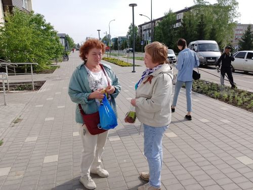 В Нурлате проходит акция «Георгиевская лента»