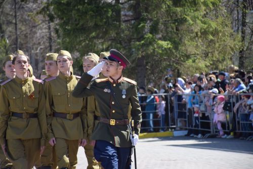 Нурлатские юнармейцы готовятся к празднованию Дня Победы