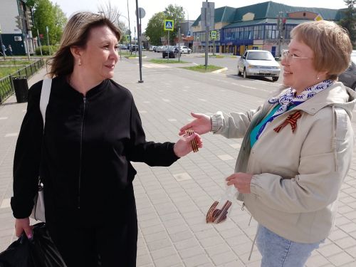 В Нурлате проходит акция «Георгиевская лента»