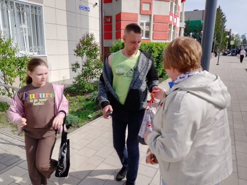 В Нурлате проходит акция «Георгиевская лента»