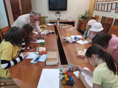 Выставка картин Сергея Коновалова в Нурлатском музее завершила свою работу