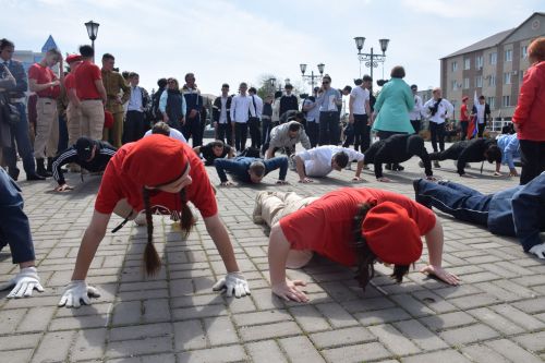 В Нурлате состоялась спортивно-патриотическая акция «Рекорд Победы»