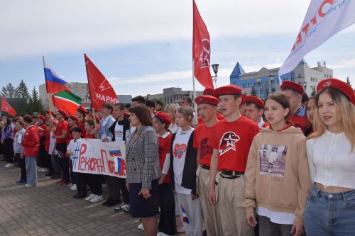В Нурлате состоялась спортивно-патриотическая акция «Рекорд Победы»