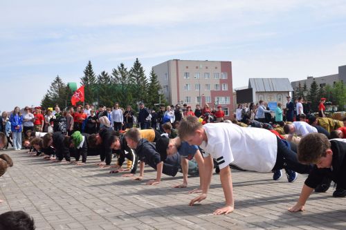 В Нурлате состоялась спортивно-патриотическая акция «Рекорд Победы»