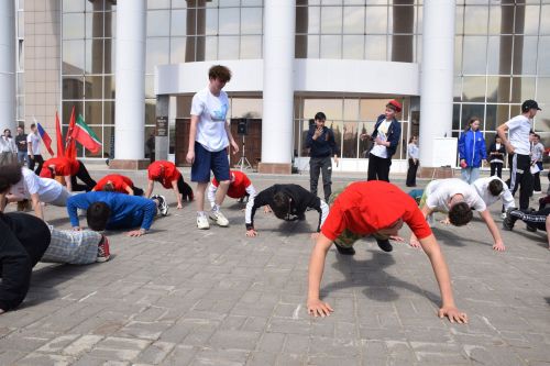 В Нурлате состоялась спортивно-патриотическая акция «Рекорд Победы»
