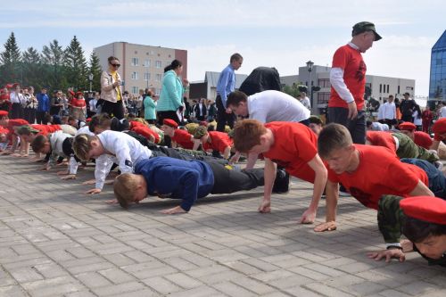 В Нурлате состоялась спортивно-патриотическая акция «Рекорд Победы»