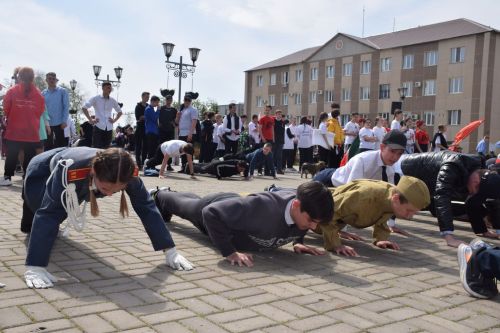 В Нурлате состоялась спортивно-патриотическая акция «Рекорд Победы»