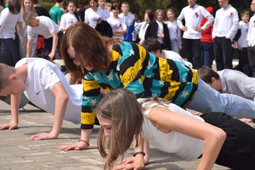 В Нурлате состоялась спортивно-патриотическая акция «Рекорд Победы»