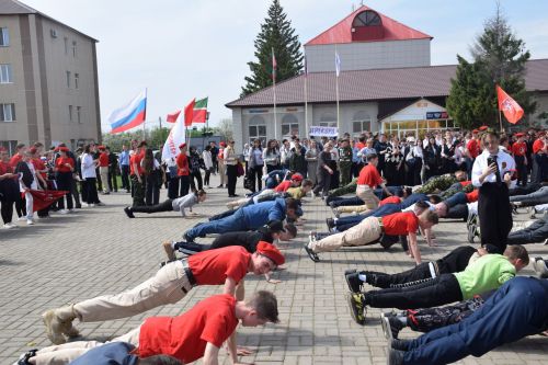 В Нурлате состоялась спортивно-патриотическая акция «Рекорд Победы»