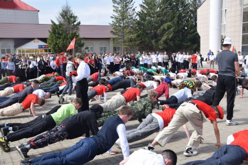 В Нурлате состоялась спортивно-патриотическая акция «Рекорд Победы»
