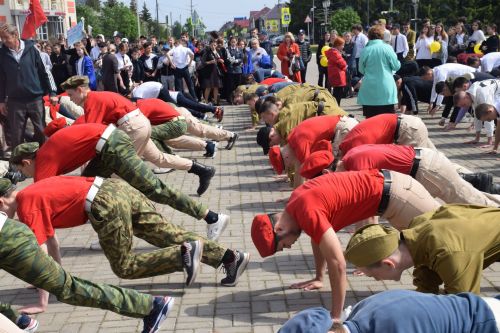 В Нурлате состоялась спортивно-патриотическая акция «Рекорд Победы»
