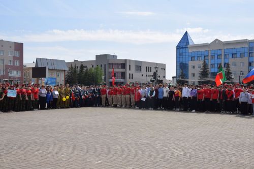 В Нурлате состоялась спортивно-патриотическая акция «Рекорд Победы»