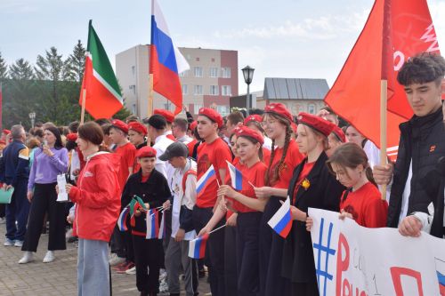 В Нурлате состоялась спортивно-патриотическая акция «Рекорд Победы»