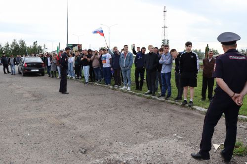 Нурлатцы торжественно проводили новобранцев на срочную службу