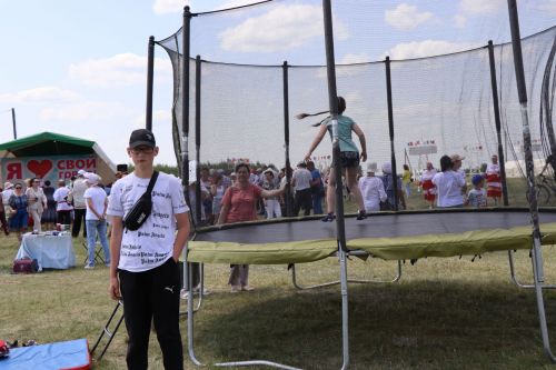 На нурлатском Уяве прошел традиционный турнир по чувашской борьбе на поясах