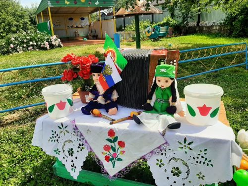 В детском саду «Колосок» провели свой праздник Сабантуй