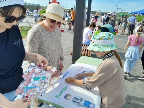 Сотрудники музея провели квиз на детском празднике в парке «Кондурча»
