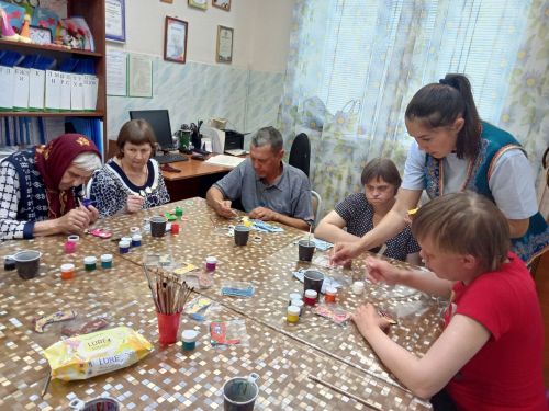 Для проживающих в Нурлатском доме-интернате для престарелых прошел мастер-класс