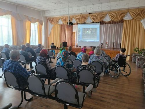 В Нурлатском доме-интернате для престарелых говорили о творчестве М.Ю.Лермонтова