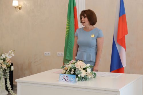 В Нурлате зарегистрировали сотый брак