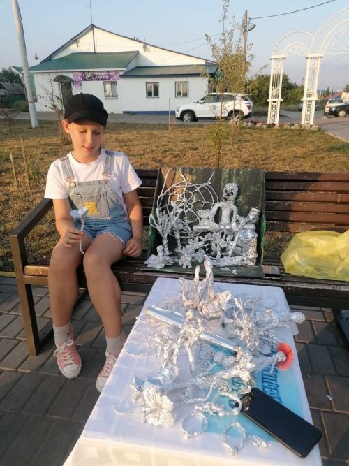 В Нурлатском детском саду состоялся мастер-класс «Волшебная фольга»