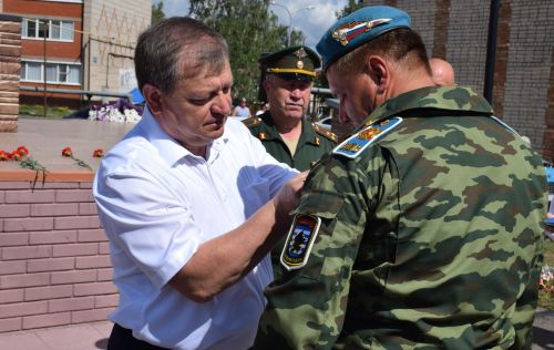В Нурлате бойцы ВДВ отметили свой праздник