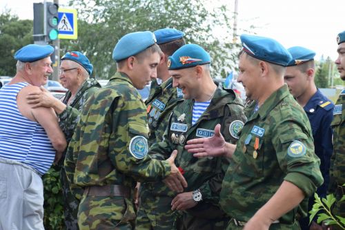 В Нурлате бойцы ВДВ отметили свой праздник