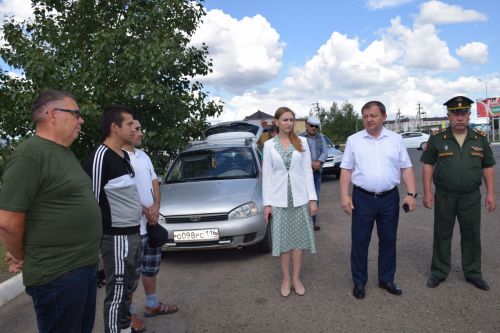 Еще четыре нурлатца отправились в зону СВО для службы по контракту
