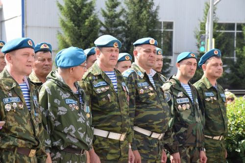 В Нурлате бойцы ВДВ отметили свой праздник